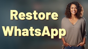 How Can You Safely Restore Deleted WhatsApp Chats from Backup?