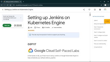 Setting up Jenkins on Kubernetes Engine | #qwiklabs | #GSP117 #CLI