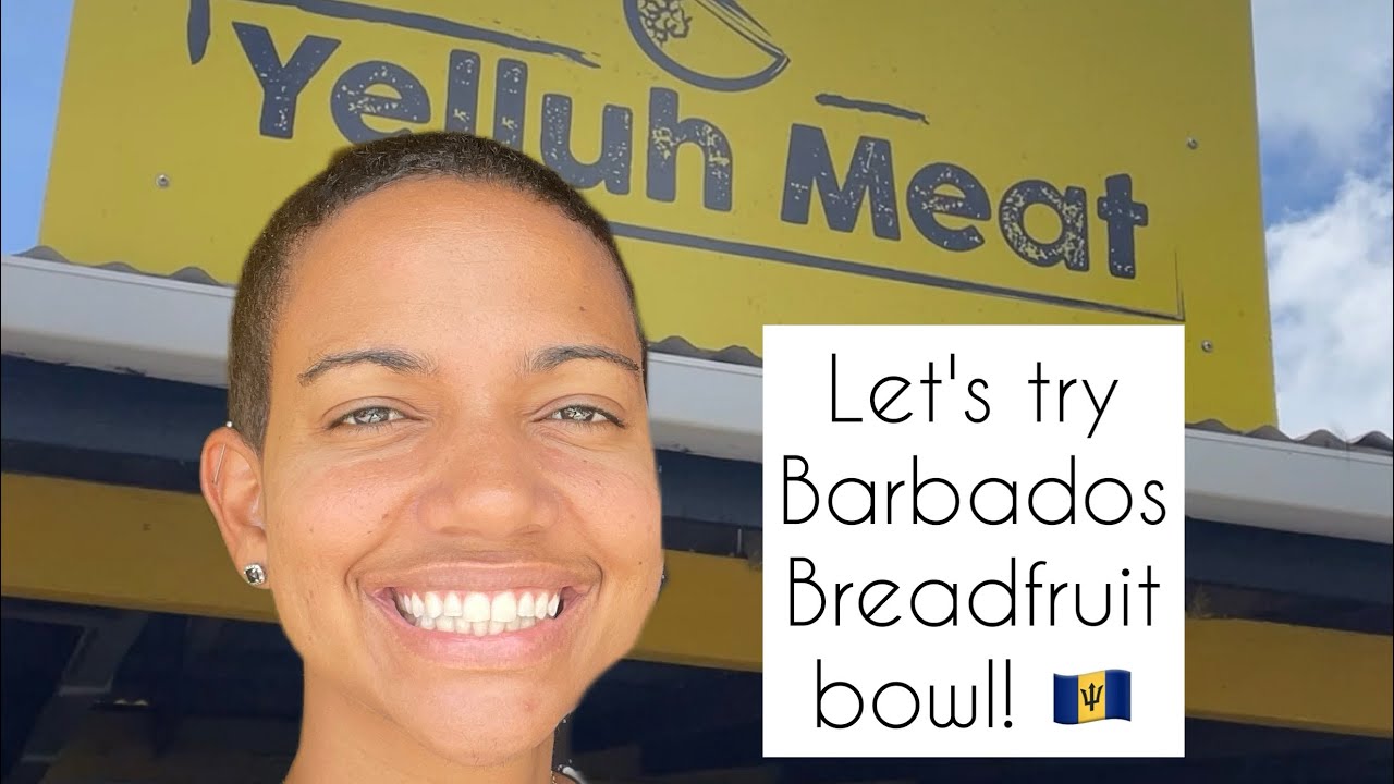 This tasted SO GOOD! Barbados Breadfruit Bowl 🇧🇧 