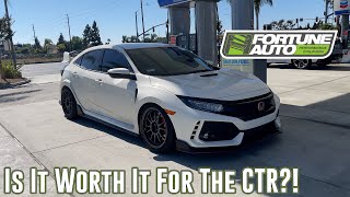FORTUNE AUTO 500 SERIES REVIEW ON MY FK8 CTR | IS IT WORTH IT?!