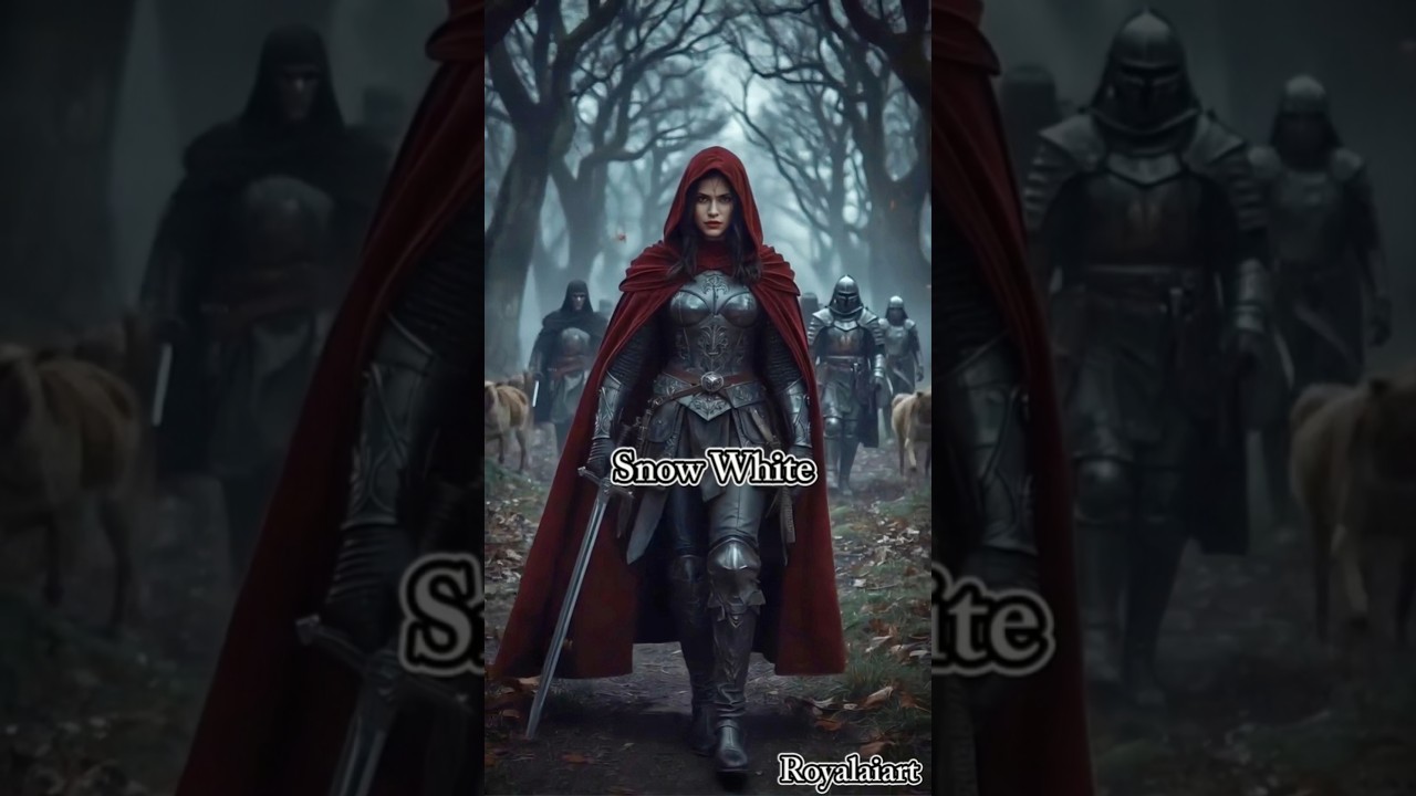 DISNEY PRINCESSES REIMAGINED AS WARRIOR QUEENS 