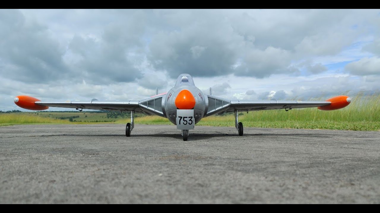 2nd flight of a 90mm Freewing Venom, flown by Dirk vd Bank (1080HD)