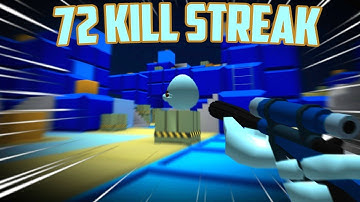 72 Killstreak on the New Shell Shockers Map! 🤯