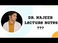 Dr najeeb notes