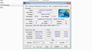 CARA MENGETAHUI SPESIFIKASI KOMPUTER/LAPTOP BAIK HARDWARE/SOFTWARE DENGAN DETAIL MENGGUNAKAN CPU Z screenshot 4