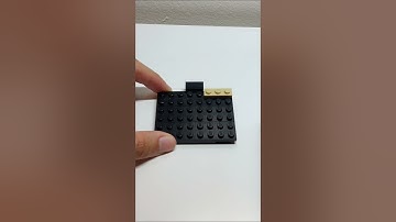 Building a LEGO Minecraft Glow Item Frame! #shorts