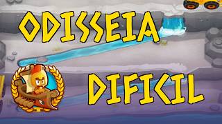 Spam de Habilidade 😪 Guia Odisseia Difícil - BTD6 - Bloons TD 6