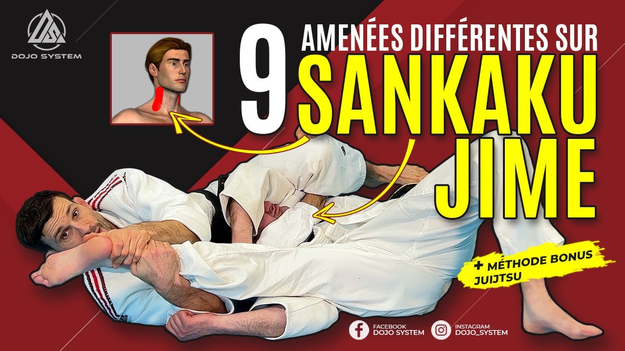 Sankaku Jime en 91 situations diffrentes   comment faire cet tranglement en Judo ou Jujitsu