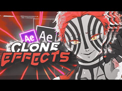 Clone Effects  - After Effects Tutorial AMV
