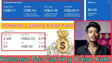 Adsense Loading Kaise Kare | High Cpc Keywords | How To Make Adsense Loading | New Tricks Method