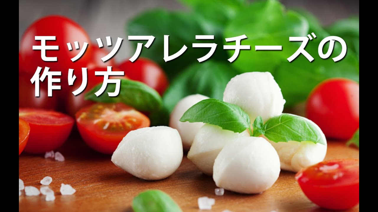 モッツアレラチーズの作り方 改定版 How To Make Mozzarella Cheese Youtube