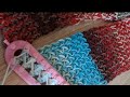 knitting loom for beginners step by step #knitting #crochet #knitting_loom #scarf #النول_المستطيل