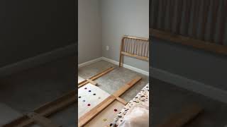 Up close look and set up of this bed