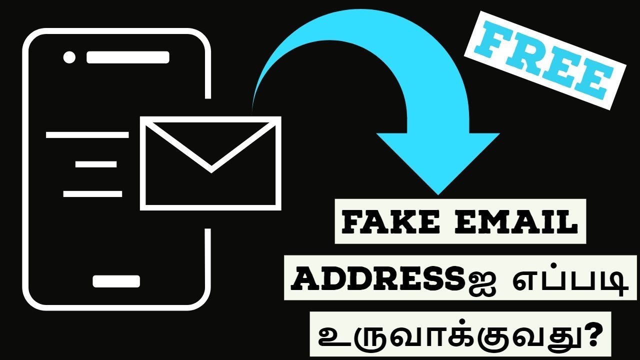 How To Generate Free Fake Email AddressTamil Tech Ginger YouTube
