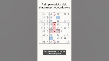 Sudoku Trick You Need To Know