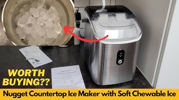 Nugget Countertop Ice Maker with Soft Chewable Ice Review | Pebble Ice Maker | Worth Buying?