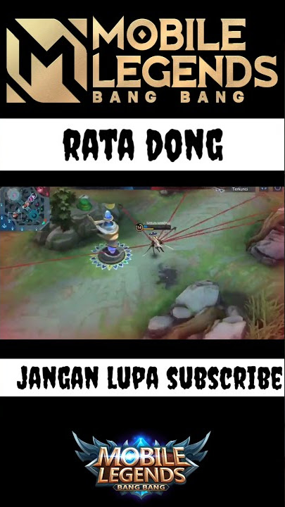 Rata dong || WTF Funny Moments Mobile Legends | Story WA Mobile Legends Terbaru #SHORTS