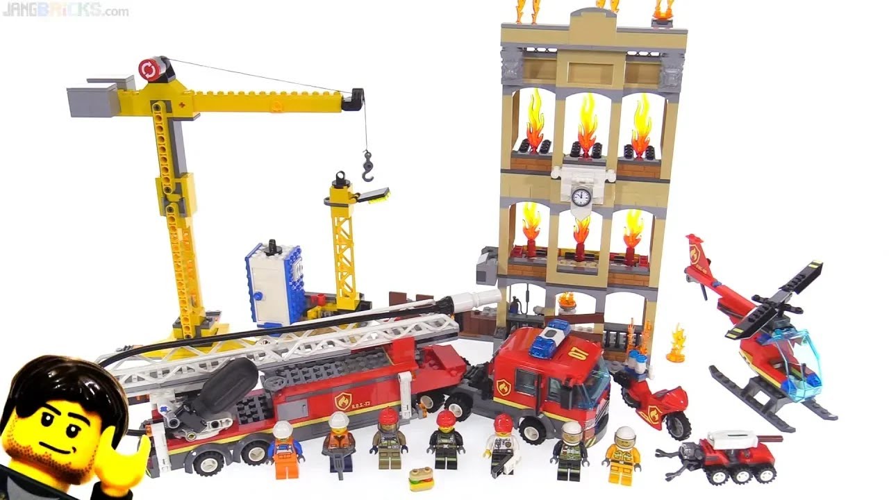 🔄 LEGO City 2019 Downtown Fire Brigade review 🔄 LEGO City 2019 Downtown Fire Brigade review