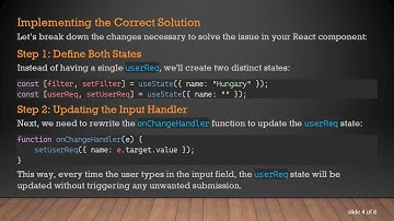 Solving useState Challenges: Efficiently Managing Input Updates in React