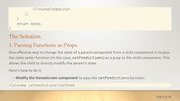 How to Change State from a Different Component in React Native
