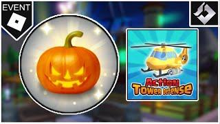 [EVENT] How to get "HALLOWEEN" BADGE in ACTION TOWER DEFENSE! (LUOBU TRANSFORMATION NIGHT) [ROBLOX]