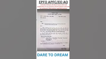 UPSC EPFO APFC EXAM DATE CONFIRM NOTIFICATION CONFIRM #upsc #apfc #apfcnotification #epfoeo #ias