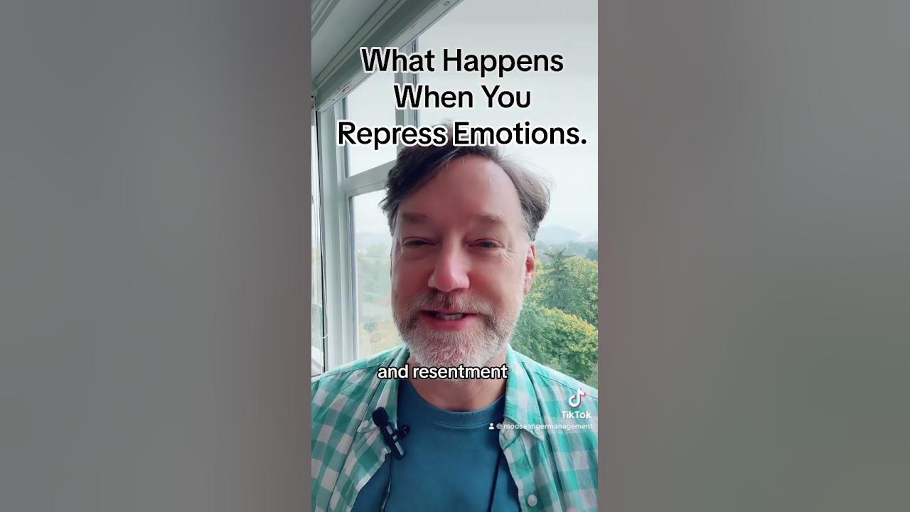 Repressed Emotions Harms Ourselves.