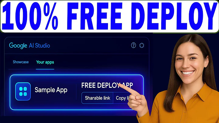 Deploy Your Google AI Studio App For Free With A Sharable Link!