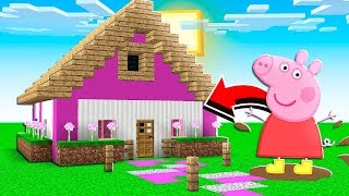 I Found The PEPPA PIG House in Minecraft!