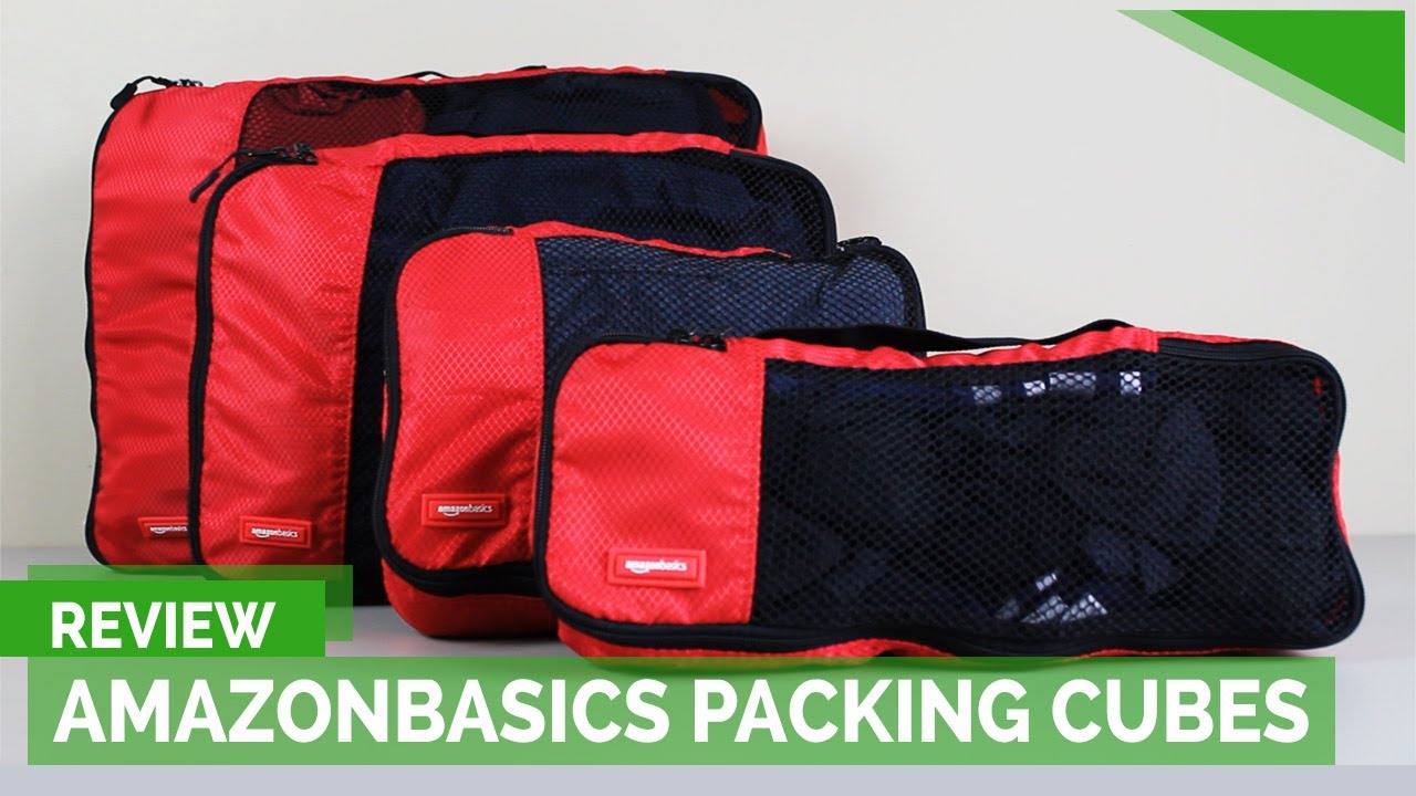 Basics 4-Piece Packing Cube Set Review  Affordable Packing Cubes on   