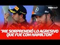 Hill: "Me sorprendió lo agresivo que fue Checo Pérez con Hamilton a la hora de defenderse"