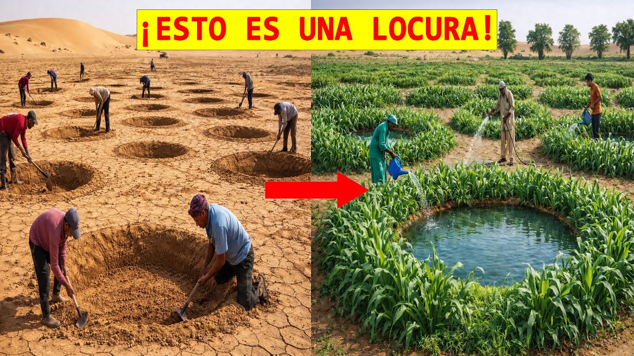 ¿Cómo están los refugiados transformando el desierto del Sahara en un cinturón verde?