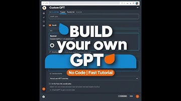 Create Your Own Custom GPT with ChatGPT (Step-by-Step Tutorial) 2025 #chatgpt #chatgpt4 #customgpt
