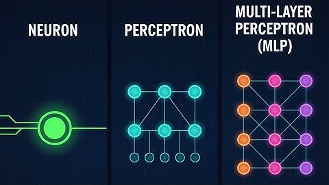 Neuron, Perceptron, and MLP Explained Simply