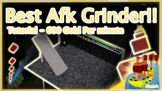 BEST AFK Grinder TUTORIAL, 600 Gold a MINUTE!!! Channel Anniversary Special! #roblox #tutorial screenshot 3