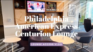 Updated Review: Philadelphia (PHL) International Airport Amex Centurion Lounge