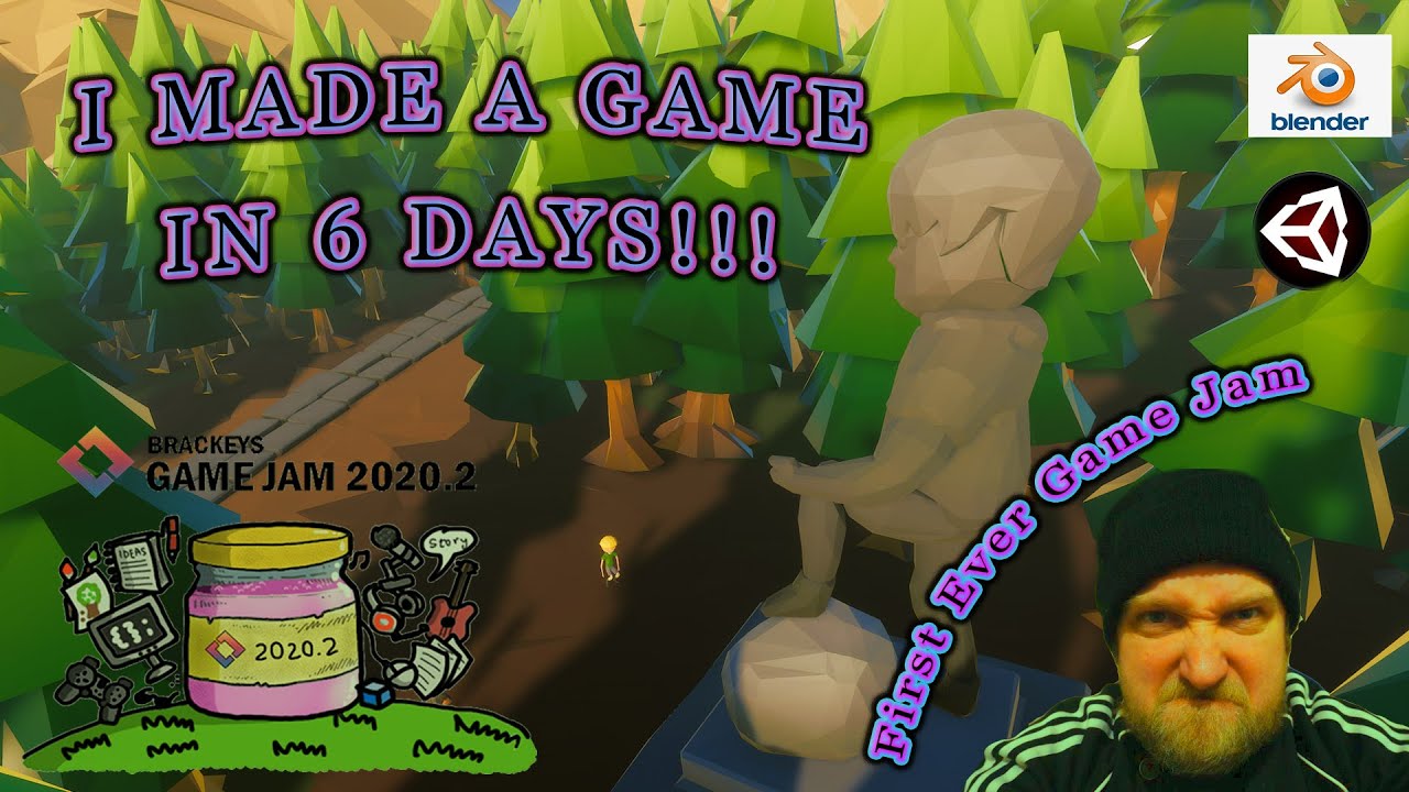 I Made a Game in 6 days!!! - Participating in a Game Jam. - YouTube