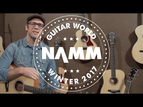 NAMM 2017 - Taylor Guitars  - Academy Series, 800 Deluxe and More!