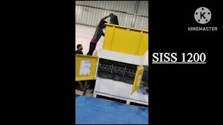 Heavy Duty Shredder Machine Working Demo | Scrap Recycling Machine