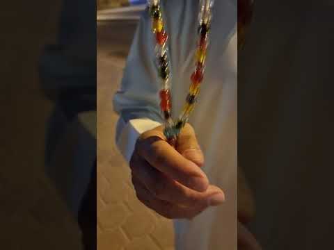 طريقة ترتيب السبحة بين الثلث المائة لذكر الله والصلاة على نبينا محمد صل الله عليه وآله وصحبه