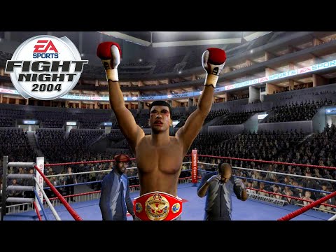 Fight Night 2004 - Longplay (Career Mode w/ Muhammed Ali) (PlayStation 2)
