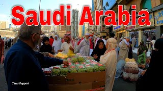 Makkah City Streets Walk In Saudi Arabia Middle East 2023