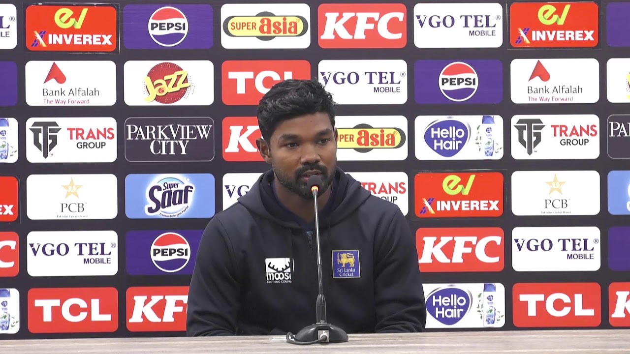Janith Liyanage Press Conference | Pakistan vs Sri Lanka | Match 03 | Tri Nation Series | PCB |M2T1U