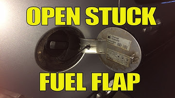 How to open a stuck fuel flap –VW Golf