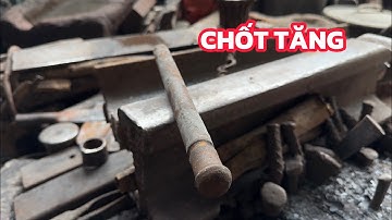 Dao rèn thủ công từ thép CHỐT TĂNG cho anh khách TIỀN GIANG! SIÊU BÉN! Dao bếp siêu đỉnh