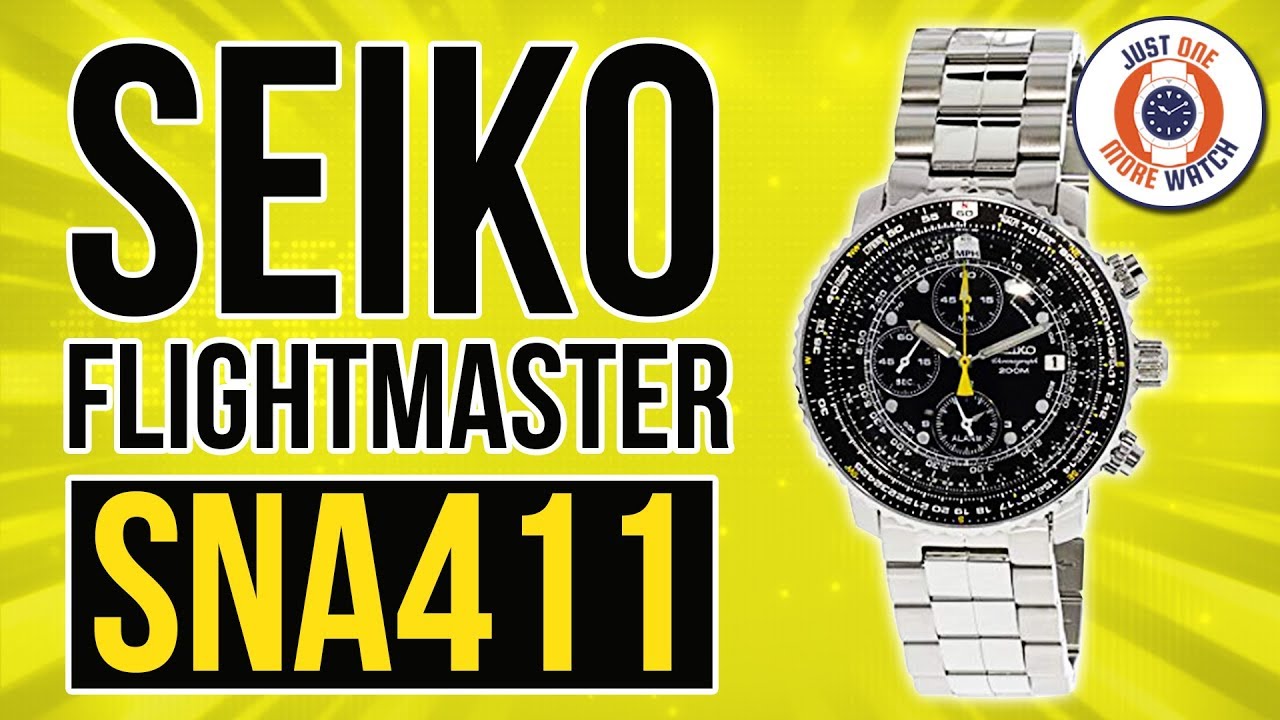Packed With Features....You'll Never Use! The Seiko Flightmaster - YouTube