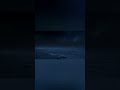 Winter's Aurora: Serene Sea, Desolate Beauty, Fading Light #shorts
