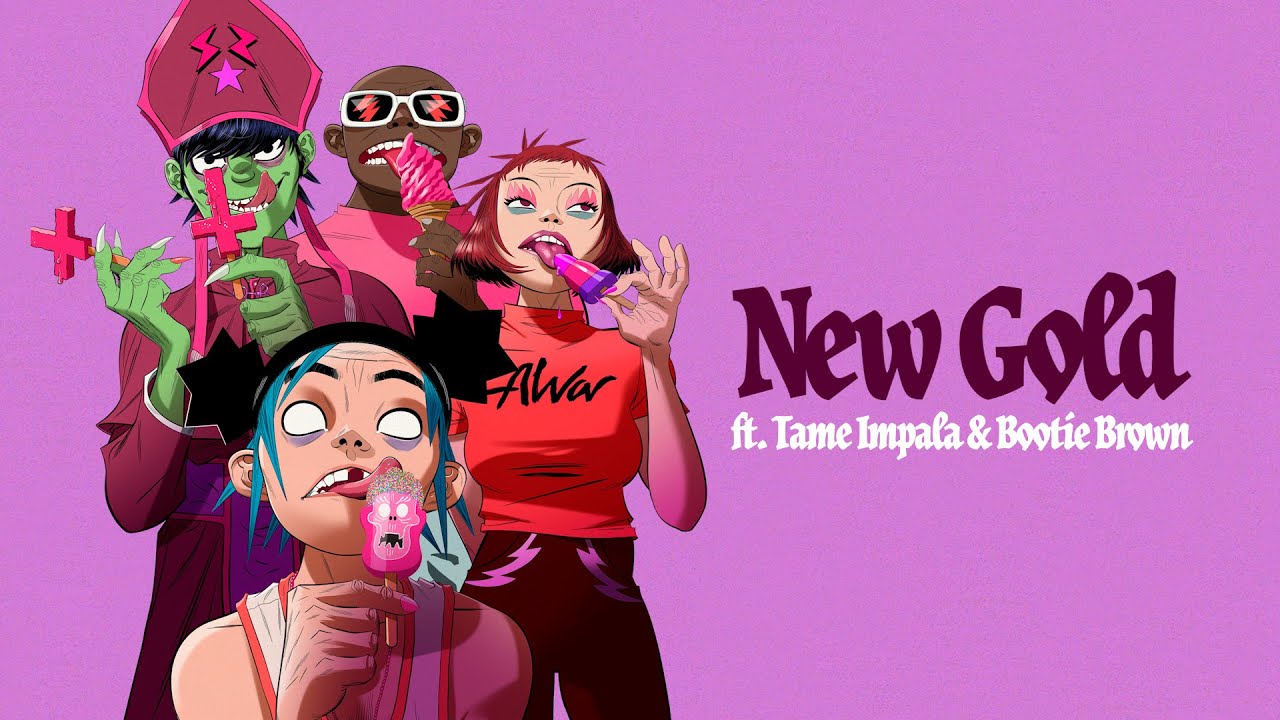 Gorillaz - New Gold ft. Tame Impala & Bootie Brown (Studio