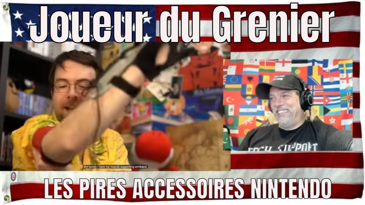 Joueur du Grenier - LES PIRES ACCESSOIRES NINTENDO - REACTION