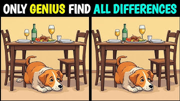 Spot The 3 Differences | Very Hard Challenge | Find The difference Puzzle #62 | Brain Boss